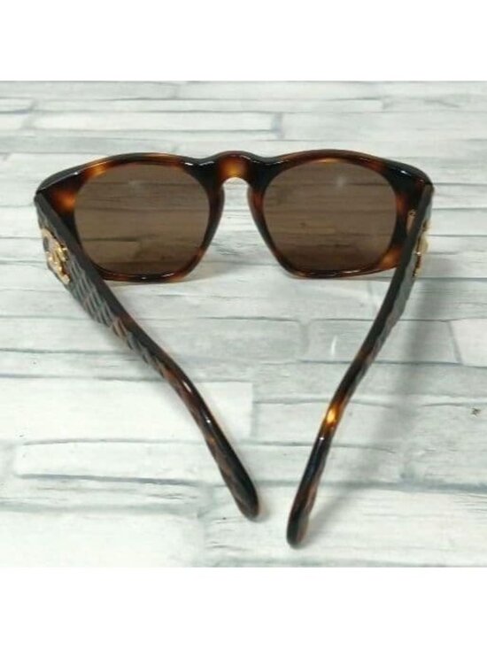 Chanel Sunglasses Tortoiseshell Brown CC Logo Gold Wellington Eyewear